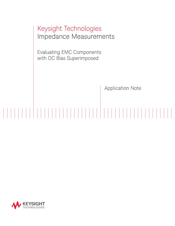 Impedance Measurements Of Emc Components With Dc Bias Current Pdf Asset